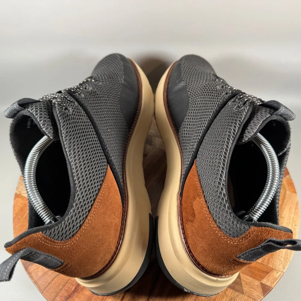 Cole Haan ZEROGRAND Journey Runner Mens‎ 11 Black Magnet British Tan C34651